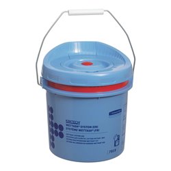 Kimtech Wettask Rollenspendereimer, 4 x blaue Spendereimer