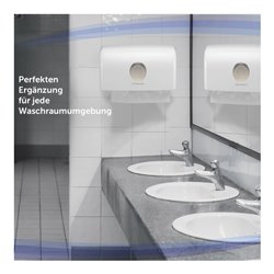 Aquarius Handtuchspender, Papierhandtuchspender, weißer