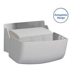 Aquarius Handtuchspender, Papierhandtuchspender, weißer