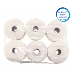 Scott gerollte Papierhandtücher Slimroll , weiß, 1-lagig