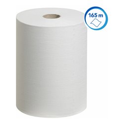 Scott gerollte Papierhandtücher Slimroll , weiß, 1-lagig