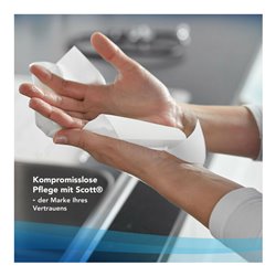 Scott gerollte Papierhandtücher Slimroll , weiß, 1-lagig