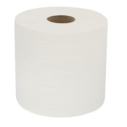 WypAll Papierwischtücher für Lebensmittel & Hygiene, 6 Rollen x 630 Wischtücher, 1-lagig, weiß