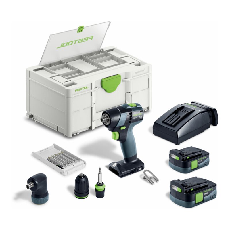 Festool Akku-Bohrschrauber TXS 12 2,5-Set