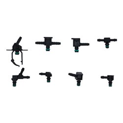 BGS Diesel-Rücklaufleitungsverbinder-Sortiment 85-tlg.