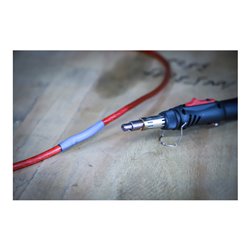 BGS Mini-Heißgasbrenner mit Schrumpfschlauch-Sortiment farbig mit Piezo-Zündung 162-tlg.