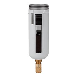 Riegler Polycarbonatbehälter inkl. Schutzkorb, »FUTURA«, BG 1, Ablass: VA