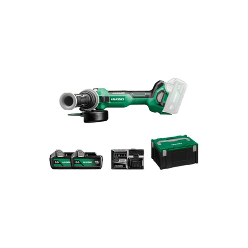 HiKOKI Akku-Winkelschleifer G1813DA (5,0 Ah) (HSC III)