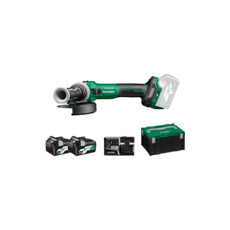 HiKOKI Akku-Winkelschleifer G3613DVE (2,5 Ah) (HSC III)