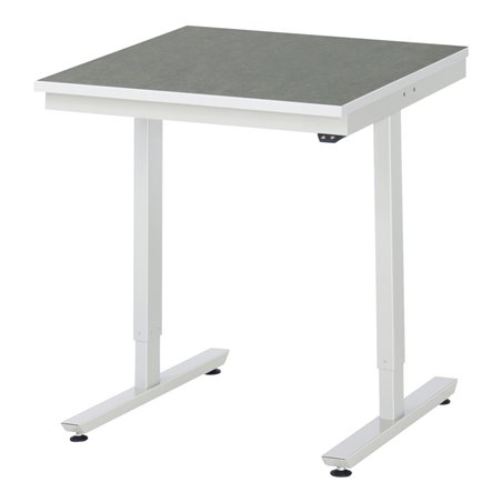 RAU Arbeitstisch adlatus 150 elektrisch höhenverstellbar Linoleum-/Universal-Platte