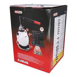 KS Tools Universal Getriebeöl-Füllsystem-Satz mit 23-tlg. Adaptersatz