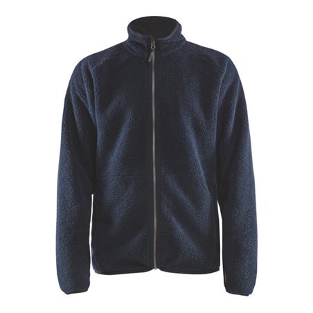 Blakläder Pile-Jacke, dunkel marineblau, Unisex-Größe: M