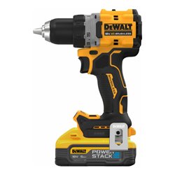 DEWALT Akku-Bohrschrauber 18V inkl. 2 x 18 V / 5 Ah Powerstack - Akkus