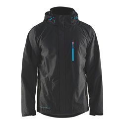 Blakläder Regenjacke, schwarz, Unisex-Größe: 2XL