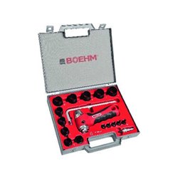 Boehm Ring-Stanzwerkzeug-Satz komplett im Behälter, Stanzbereich: 3-30mm