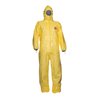 Dupont Schutzoverall Typ 3/4/5/6 Tychem 2000 C, gelb, Unisex-Größe: M