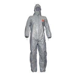 Dupont Schutzoverall Typ 3/4/5/6 Tychem 6000 F, grau, Unisex-Größe: M