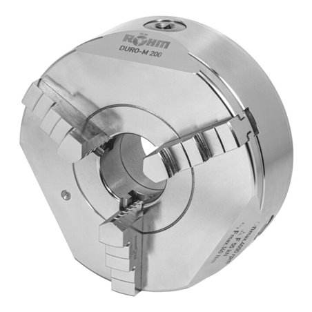 Röhm Dreibacken-Drehfutter Stahl zylindrische Zentrieraufnahme, DIN 702-4, Außen-⌀ A: 80mm