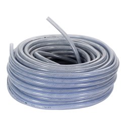 Tricoflex Gewebeschlauch transparent, PVC, Länge 50 m, Schlauch Innen-⌀: 9mm