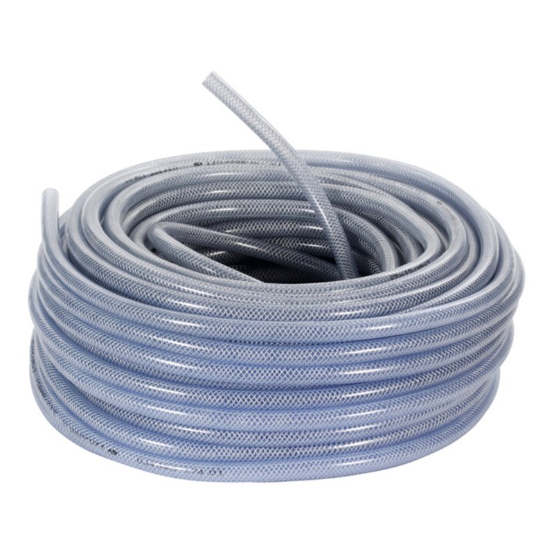 Tricoflex Gewebeschlauch transparent, PVC, Länge 50 m, Schlauch Innen-⌀: 9mm