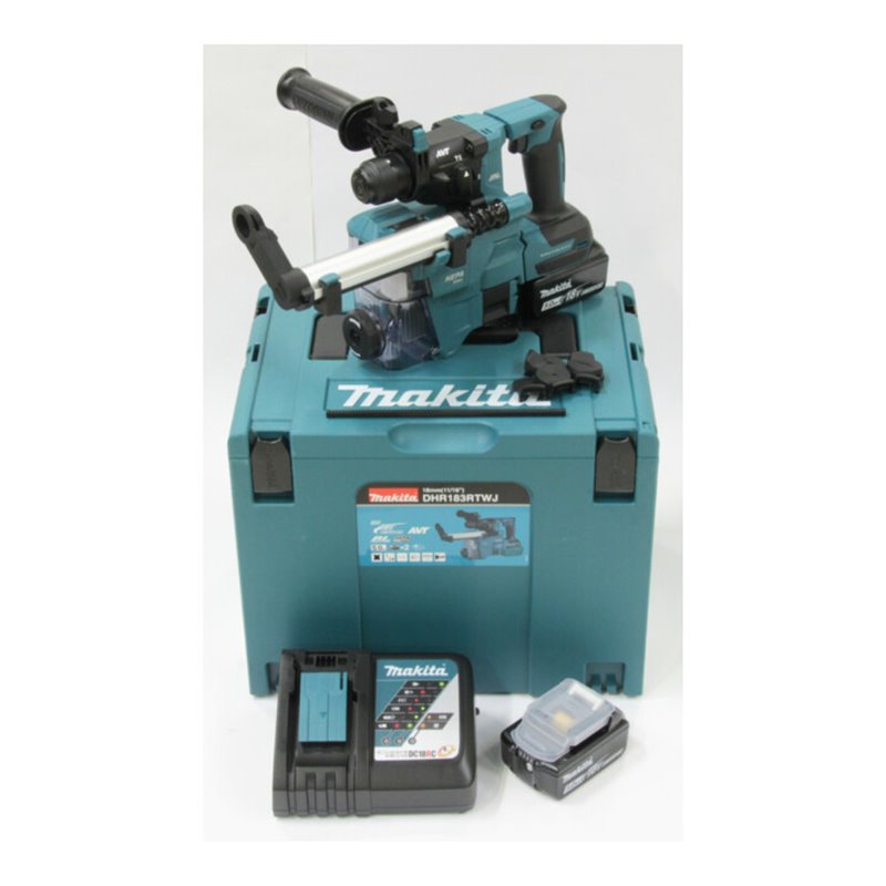 Makita Akku-Bohrhammer SDS+ 18V im MAKPAC Gr. 4