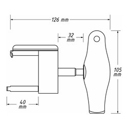 HAZET Stabzündspulen-Abzieher 1849-12A