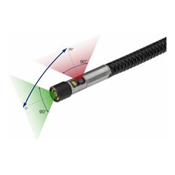 HAZET HD Sonde ⌀ 4,9 mm, Front- und Seitenkamera 4812-11FS