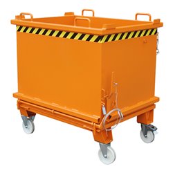 Bauer Südlohn Klappbodenbehälter SB1000, lackiert