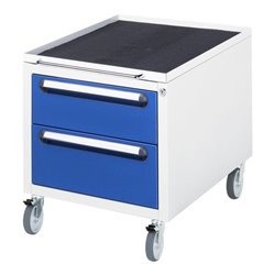 Rau Roll-Container mit 2 Schubladen, B480xT600xH540mm