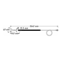 HAZET Mikro Stabschleifer, abgewinkelt 9032M-53