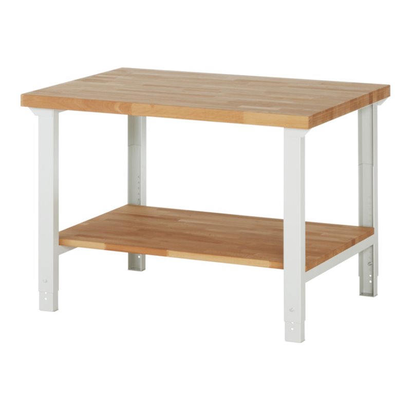 Rau Werkbank höhenverstellbar 7000-7, B1250xT900xH790-1140mm