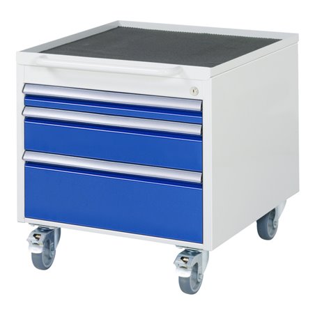 Rau Roll-Container 7000, B580xT650xH565mm, 3x Schublade-TA