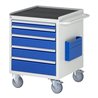 Rau Montagewagen L3.11, B580xT650xH795mm, 5x Schublade-TA, MT-Top-25mm