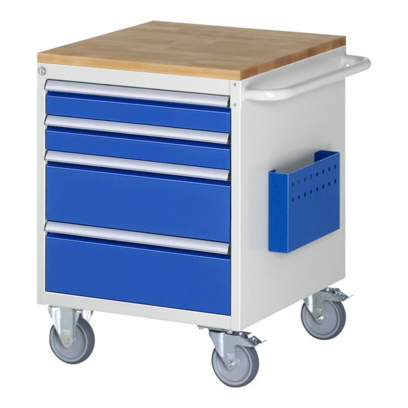 Rau Montagewagen L3.1, B580xT650xH795mm, 4x Schublade-TA, B-Top-25mm