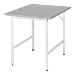 Rau Arbeitstisch Jerry höhenverstellbar, B750xT1000xH800-850mm, ES-Platte-28mm