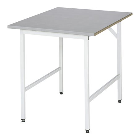 Rau Arbeitstisch Jerry höhenverstellbar, B750xT1000xH800-850mm, ES-Platte-28mm