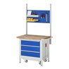 Rau Werkbank mit Fahrgestell 8257, B1000xT700xH880mm, 3x Schublade-TA