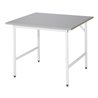 Rau Arbeitstisch Jerry höhenverstellbar, B1000xT1000xH800-850mm, ES-Platte-28mm