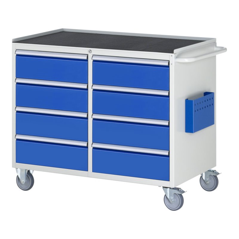 Rau Montagewagen LL5.1, B1145xT650xH975mm, 8x Schublade-TA, MT-Top-25mm