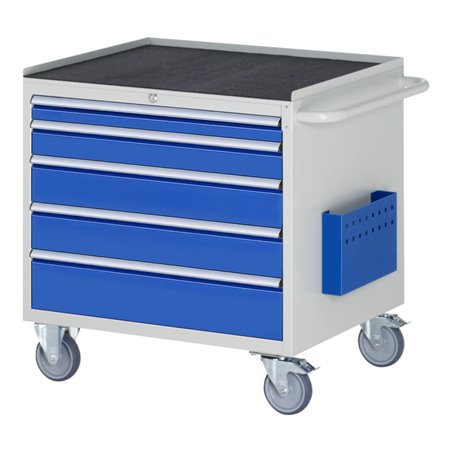 Rau Montagewagen XL3.11, B770xT650xH795mm, 5x Schublade-TA, MT-Top-25mm