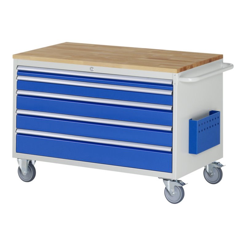 Rau Montagewagen XXL3.11, B1145xT650xH795mm, 5x Schublade-TA, B-Top-25mm