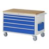 Rau Montagewagen XXL3.11, B1145xT650xH795mm, 5x Schublade-TA, B-Top-25mm