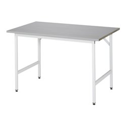 Rau Arbeitstisch Jerry höhenverstellbar, B1250xT800xH800-850mm, ES-Platte-28mm