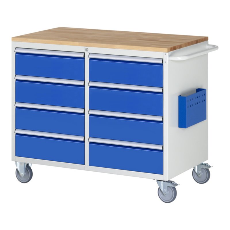 Rau Montagewagen LL5.1, B1145xT650xH975mm, 8x Schublade-TA, B-Top-25mm