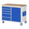 Rau Montagewagen LL5.23, B1145xT650xH975mm, 5x Schublade-TA, 1x Tür, B-Top-25mm