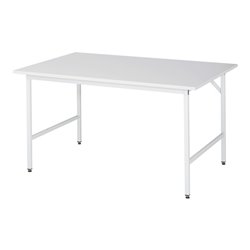 Rau Arbeitstisch Jerry höhenverstellbar, B1500xT1000xH800-850mm, ME-Platte-28mm