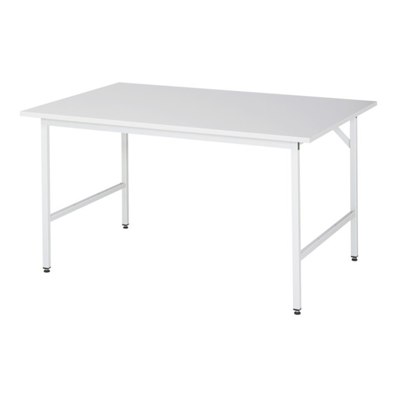 Rau Arbeitstisch Jerry höhenverstellbar, B1500xT1000xH800-850mm, ME-Platte-28mm