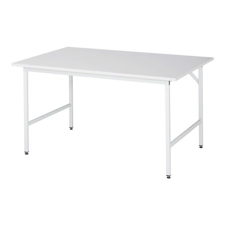 Rau Arbeitstisch Jerry höhenverstellbar, B1500xT1000xH800-850mm, ME-Platte-28mm