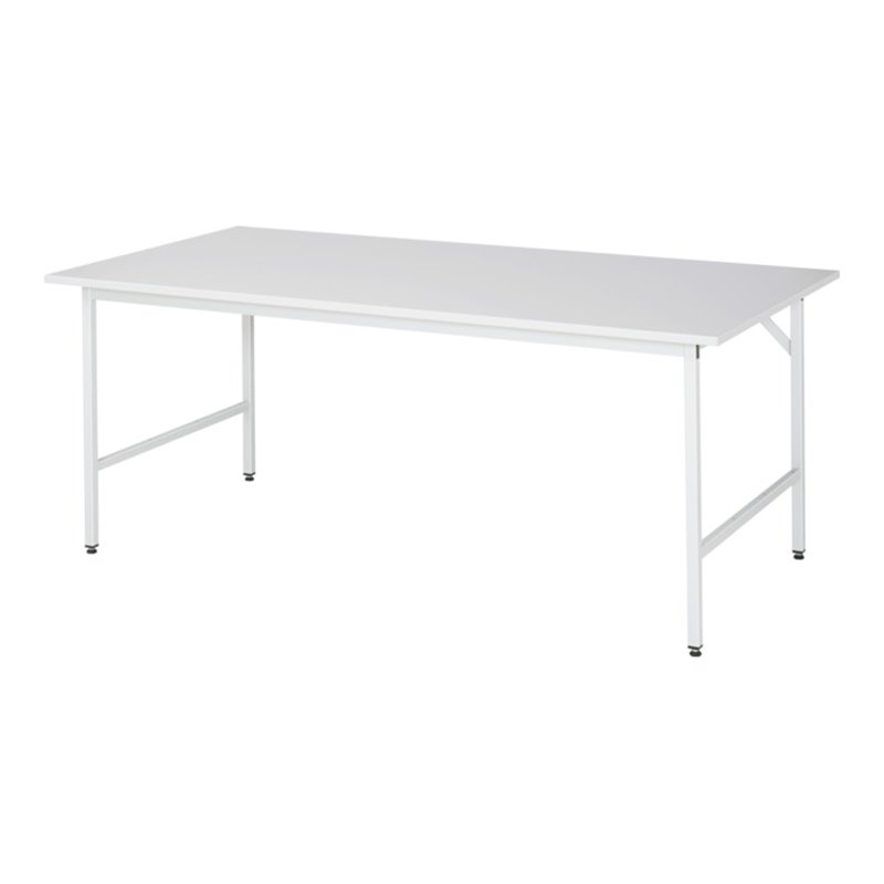 Rau Arbeitstisch Jerry höhenverstellbar, B2000xT1000xH800-850mm, ME-Platte-28mm