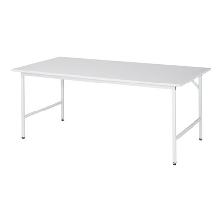 Rau Arbeitstisch Jerry höhenverstellbar, B2000xT1000xH800-850mm, ME-Platte-28mm